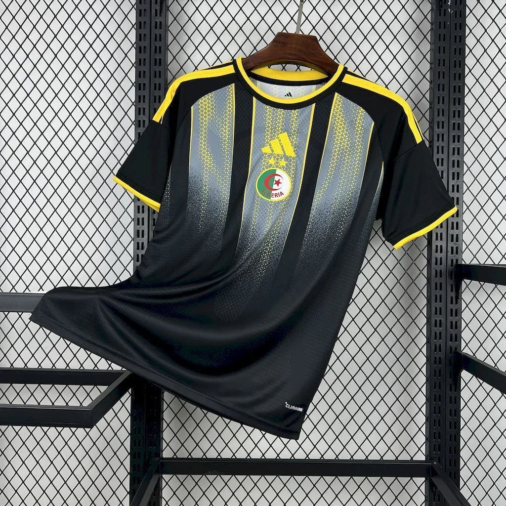 Maillot Concept Algérie Noir et Jaune